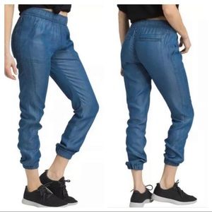 Prana Aberdeen Chambray Tencel Joggers NWOT